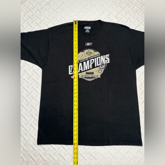 Vintage Reebok 2005 WCF Champions Spurs T-Shirt Men’s Size XL - Picture 4 of 6